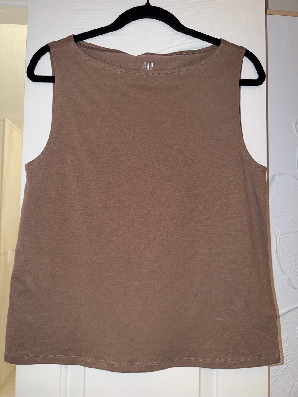 GAP Women's Tank Top in Taupe Brown NWT Size Large